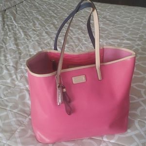 Large, shopper handbag.